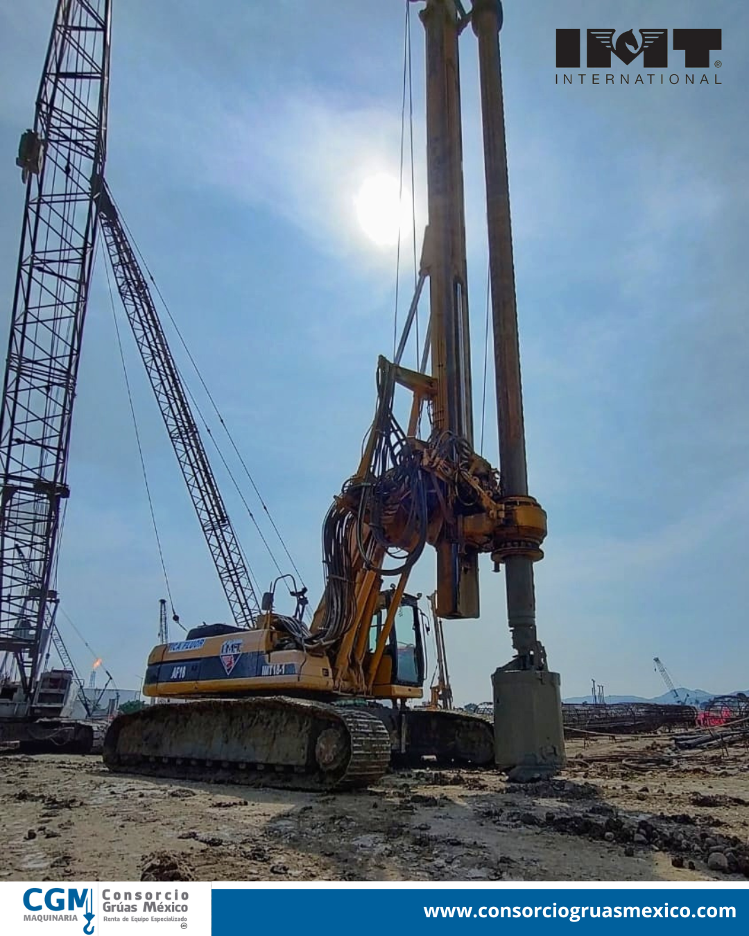 Perforadora hidráulica IMT AF18/CAT 330 