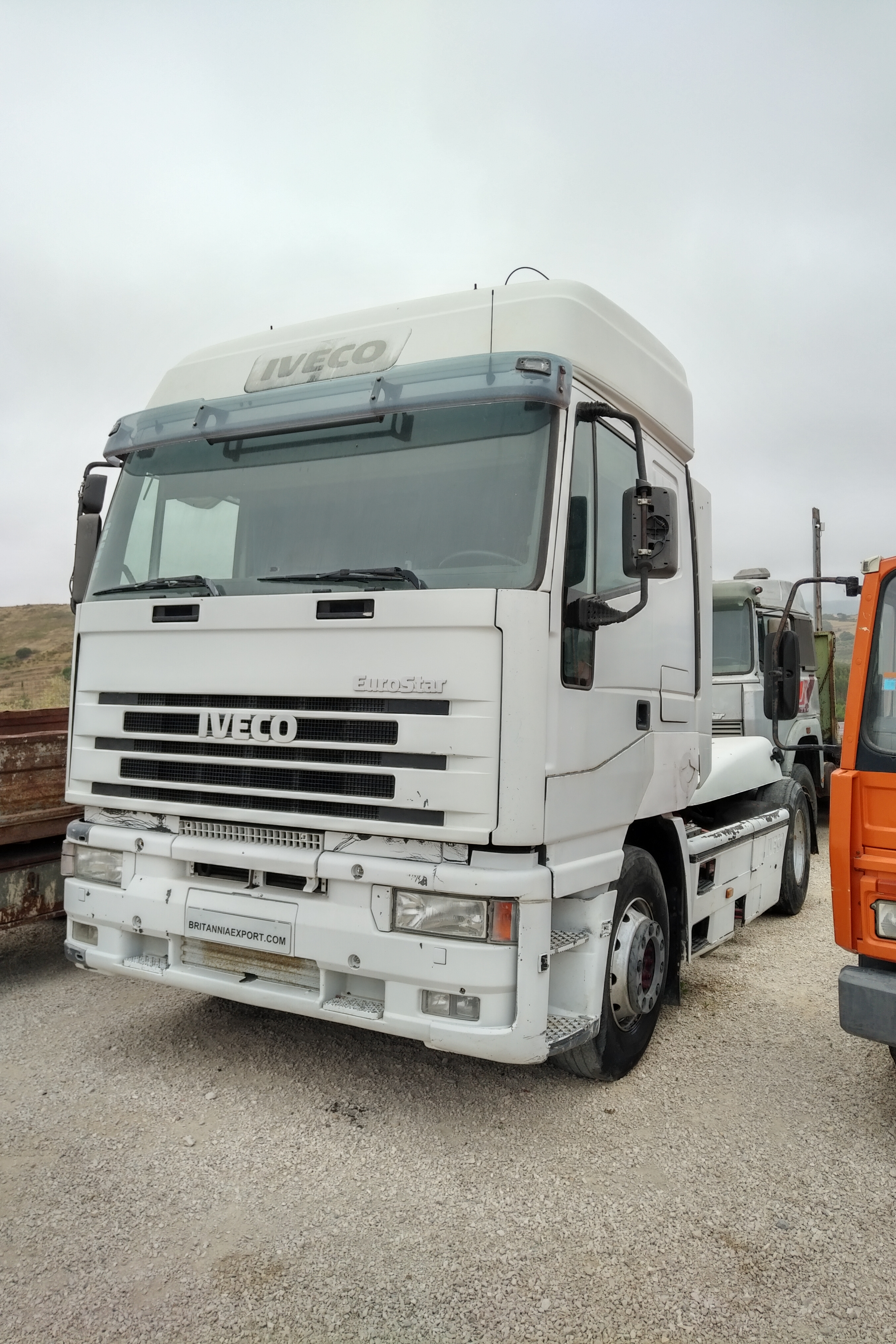 Left hand drive Iveco Eurostar 440E43T tractor unit recently sold to Lagos - Nigeria.