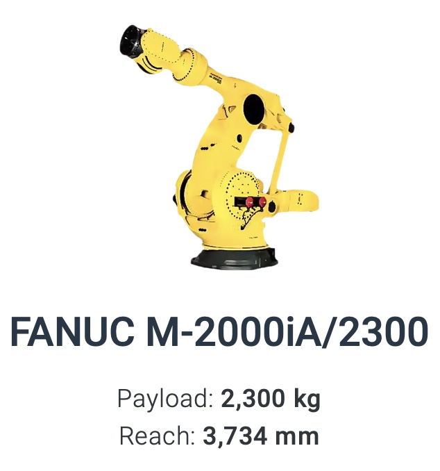 Fanuc M-2000iA/2300 Data Sheet M-Series robot