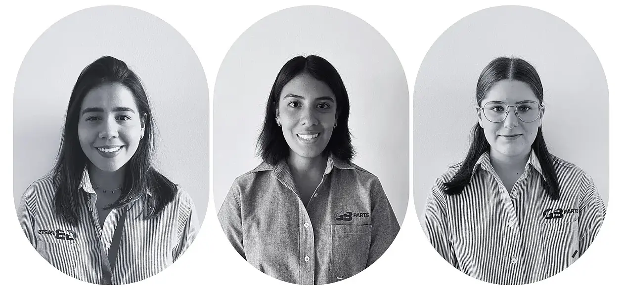 Nicole, Natalia y Mónica, fundadoras de Taycosa