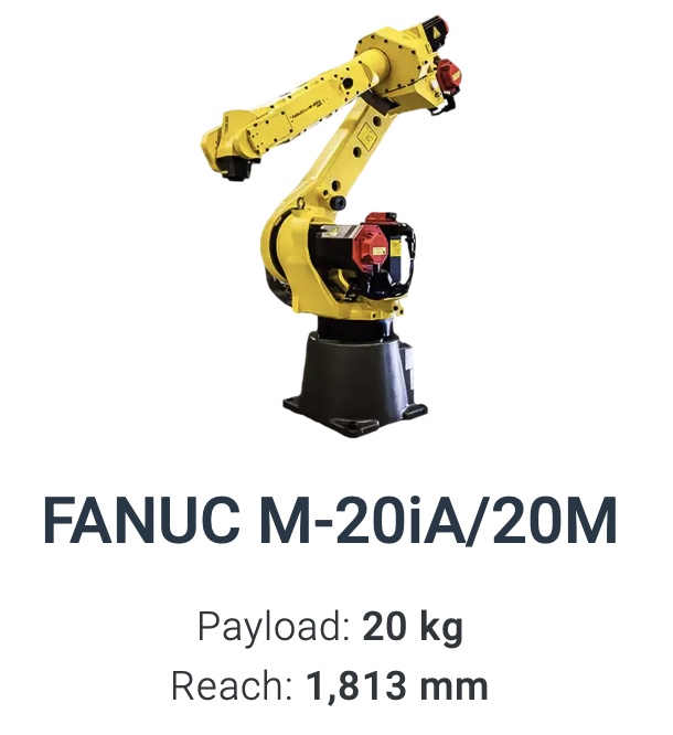 Fanuc M20iA/20M Data Sheet