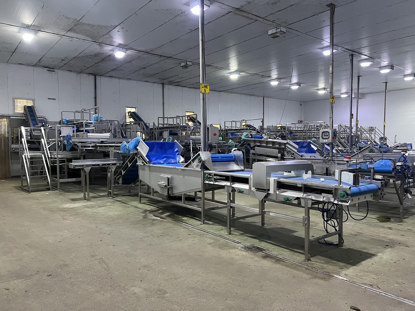 Used food machinery