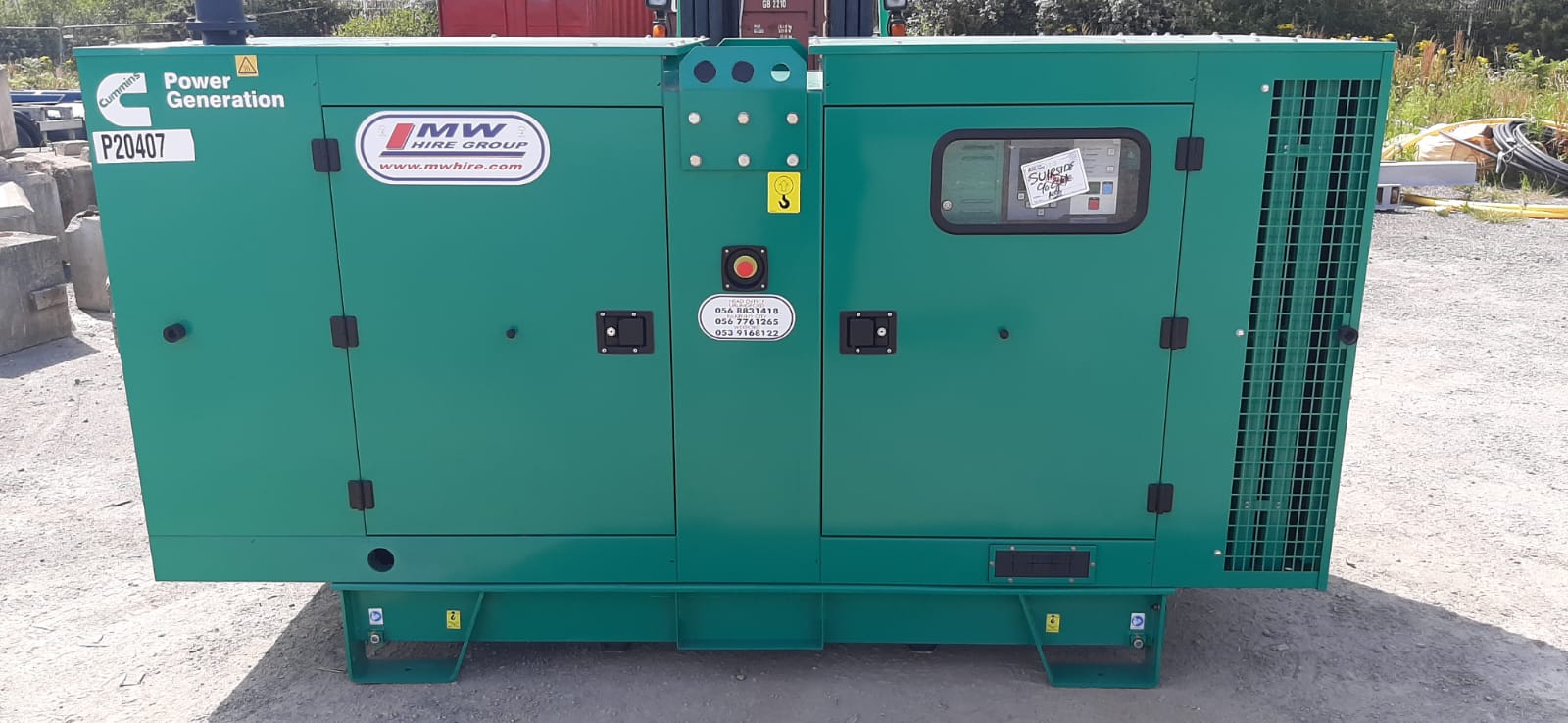 New Cummins 110 KVA Silent Generator SOLD.... Delivered to the customer in Waterford 