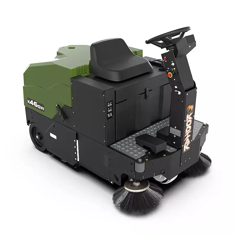 Introducing the Kodiak K46SW Rider Sweeper - Made in Wisconsin
