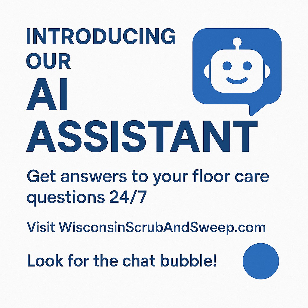 Meet Our New AI Assistant – Your 24/7 Floor Care Expert!