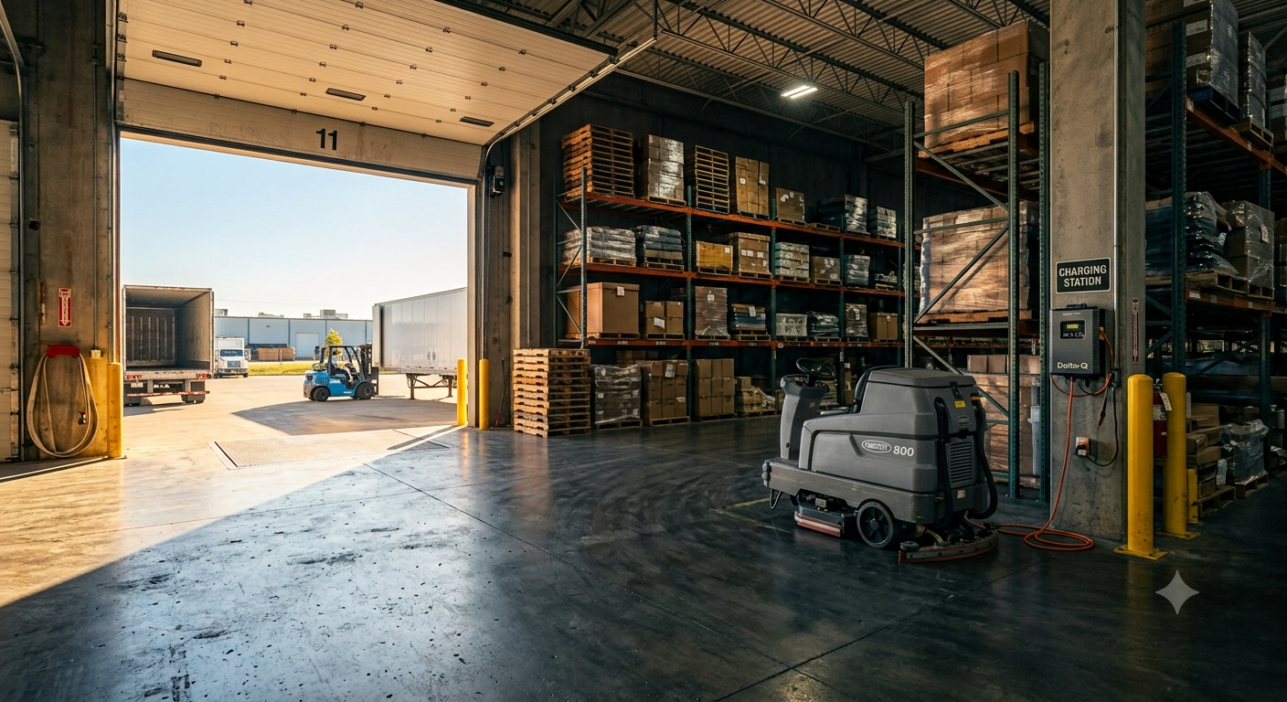Floor Scrubber Battery Care in Summer Heat: What Every Wisconsin Facility Should Know