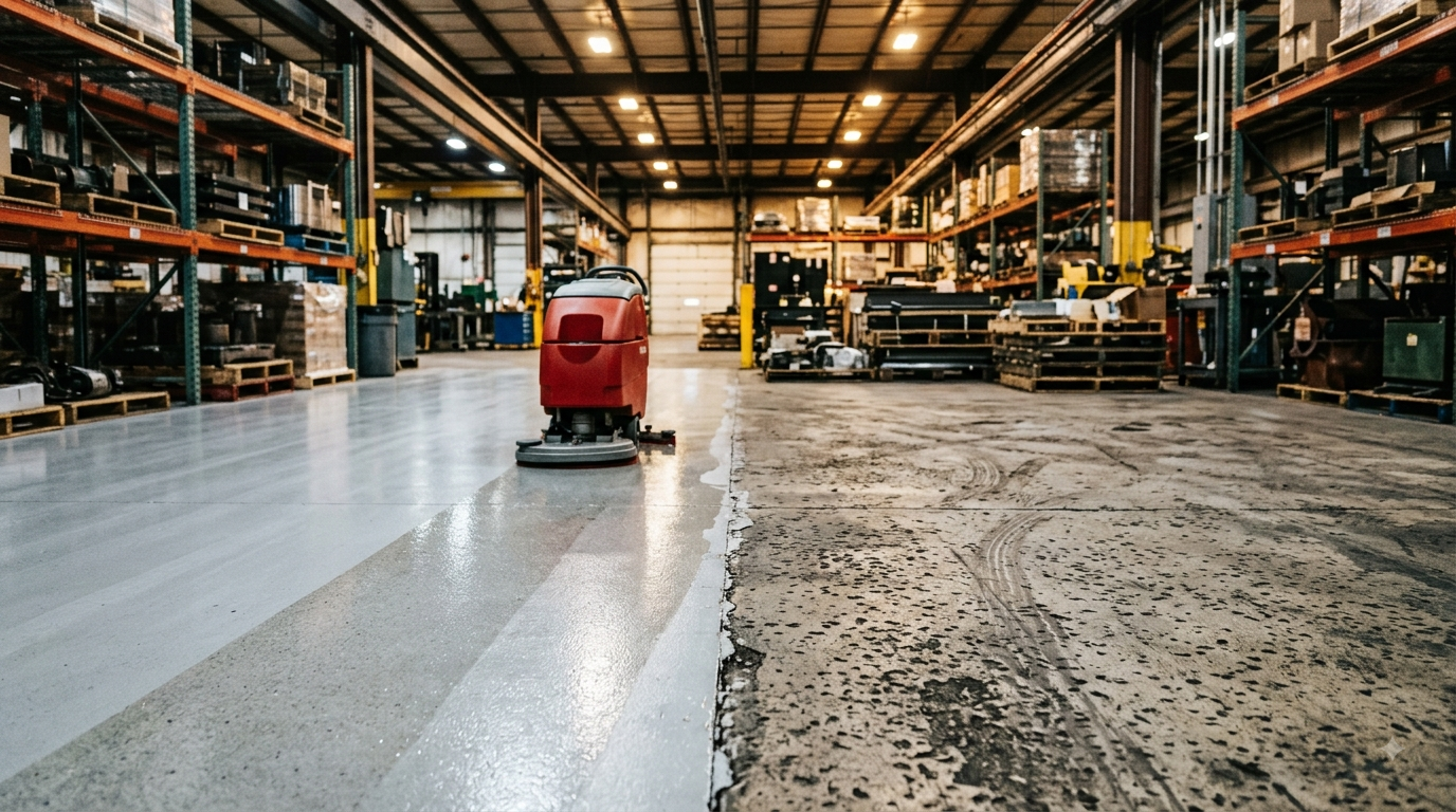 Best Floor Scrubber for Concrete Floors: Matching the Machine to Your Surface