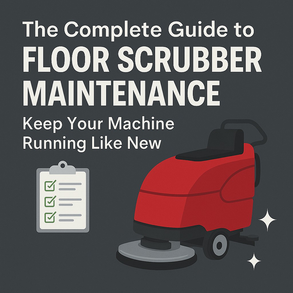 The Complete Guide to Floor Scrubber Maintenance: Keep Your Machine Running Like New