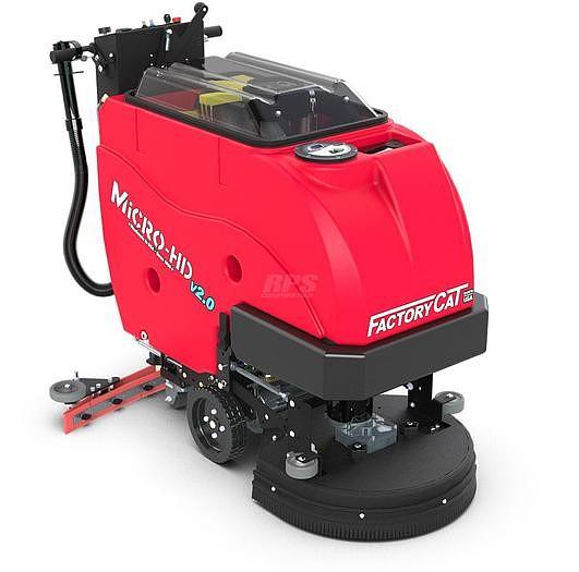 Unleash the Cleaning Power of the Factory Cat Micro-HD 20" Single Disk Floor Scrubber.