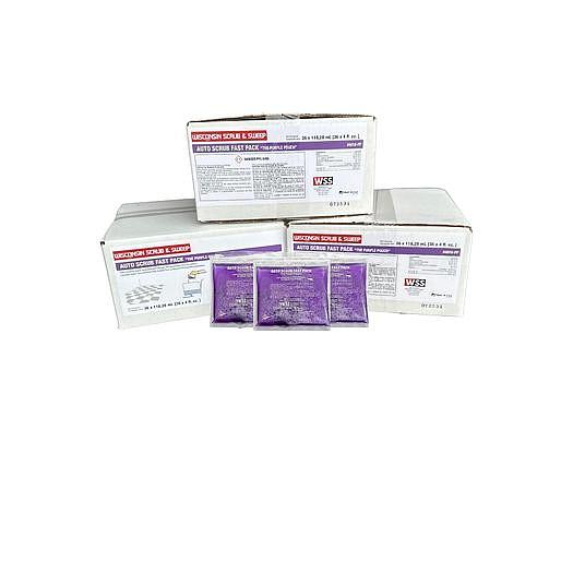 Simplify Floor Scrubbing with Auto Scrub Detergent Fast Packs.
