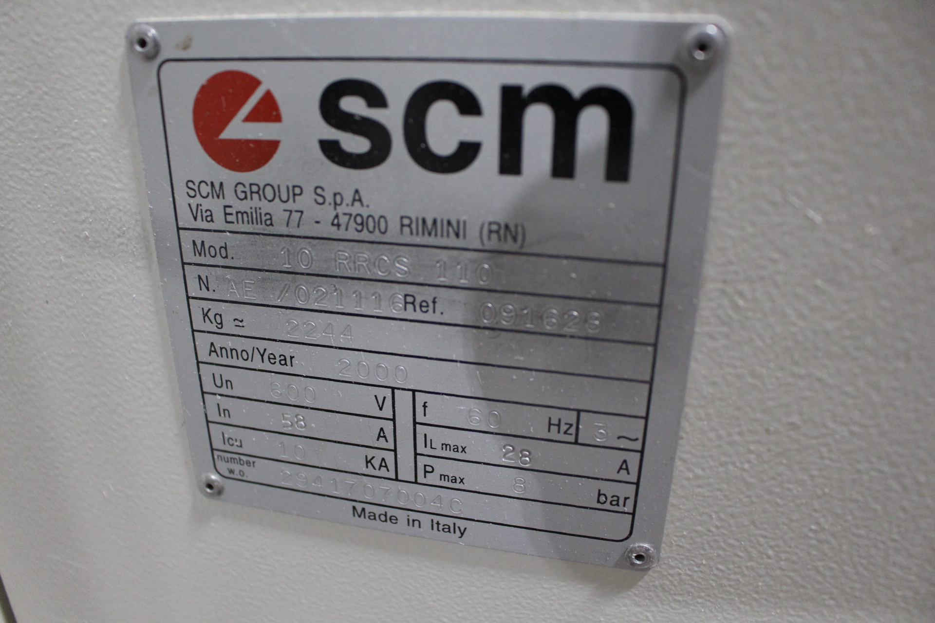 PAST AUCTION- MOULDING & WOODWORKING MFG PLANT AUCTION 