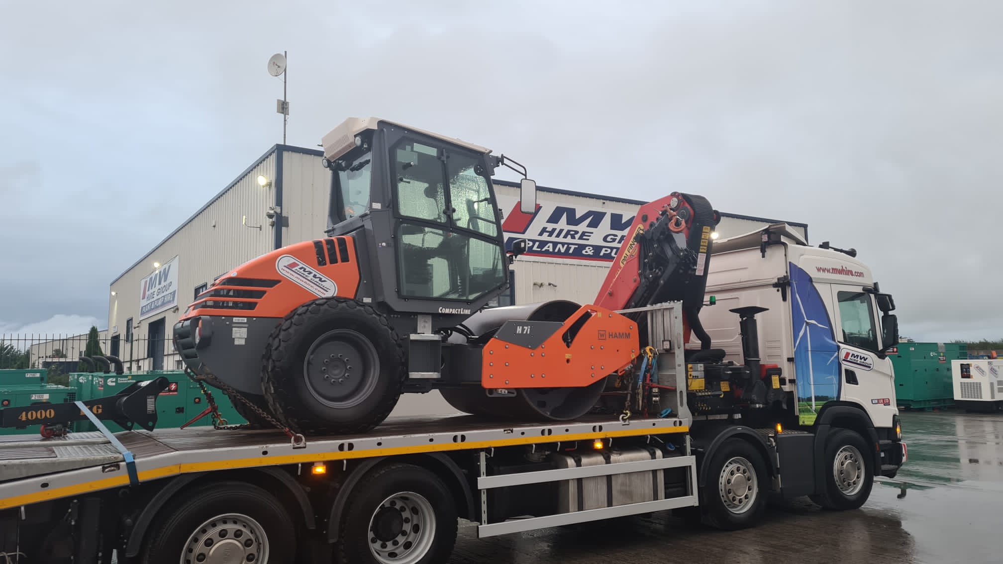 New HAMM H7i heading away to a customer in Cork