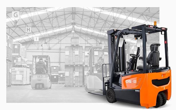 Electric 3 Wheel Forklifts