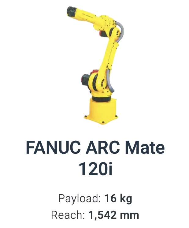Fanuc Arc Mate 120i Data Sheet