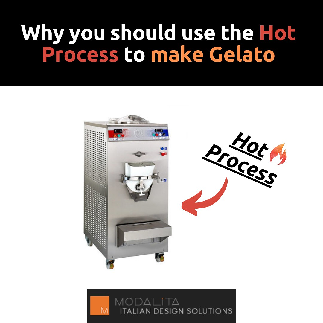 Why should you use the Hot Process to make Gelato for your shop?
