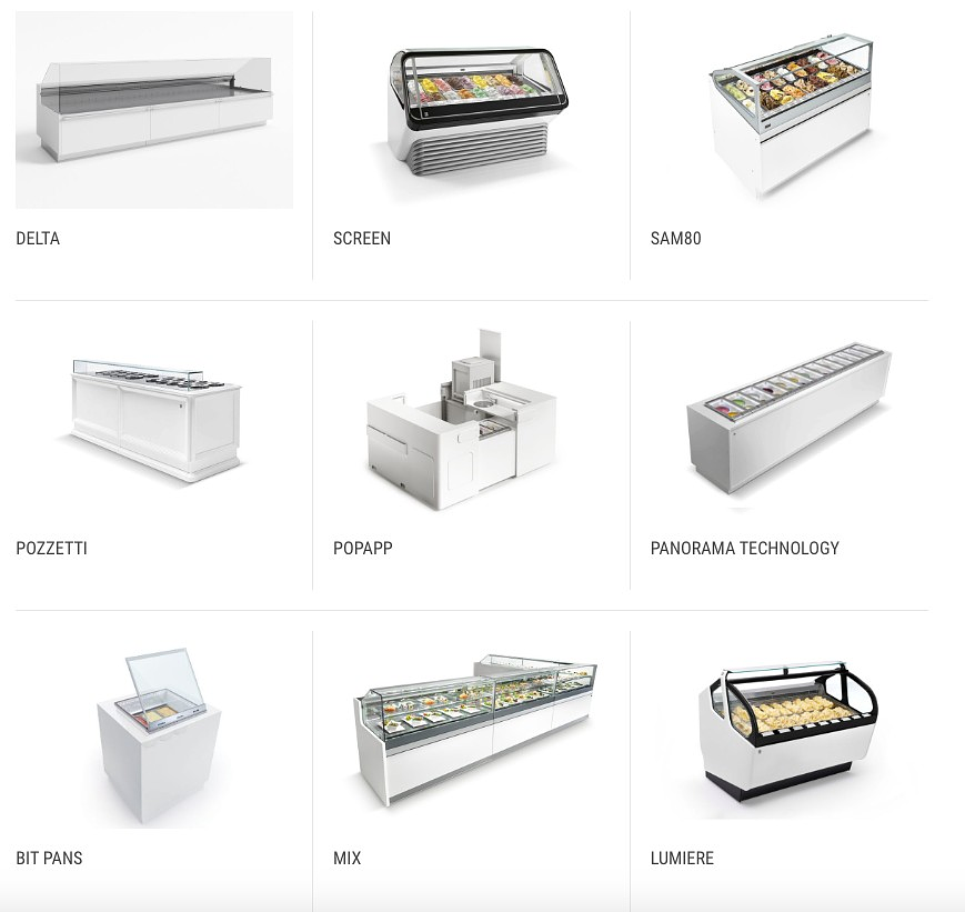 What kind of gelato display case should I choose?