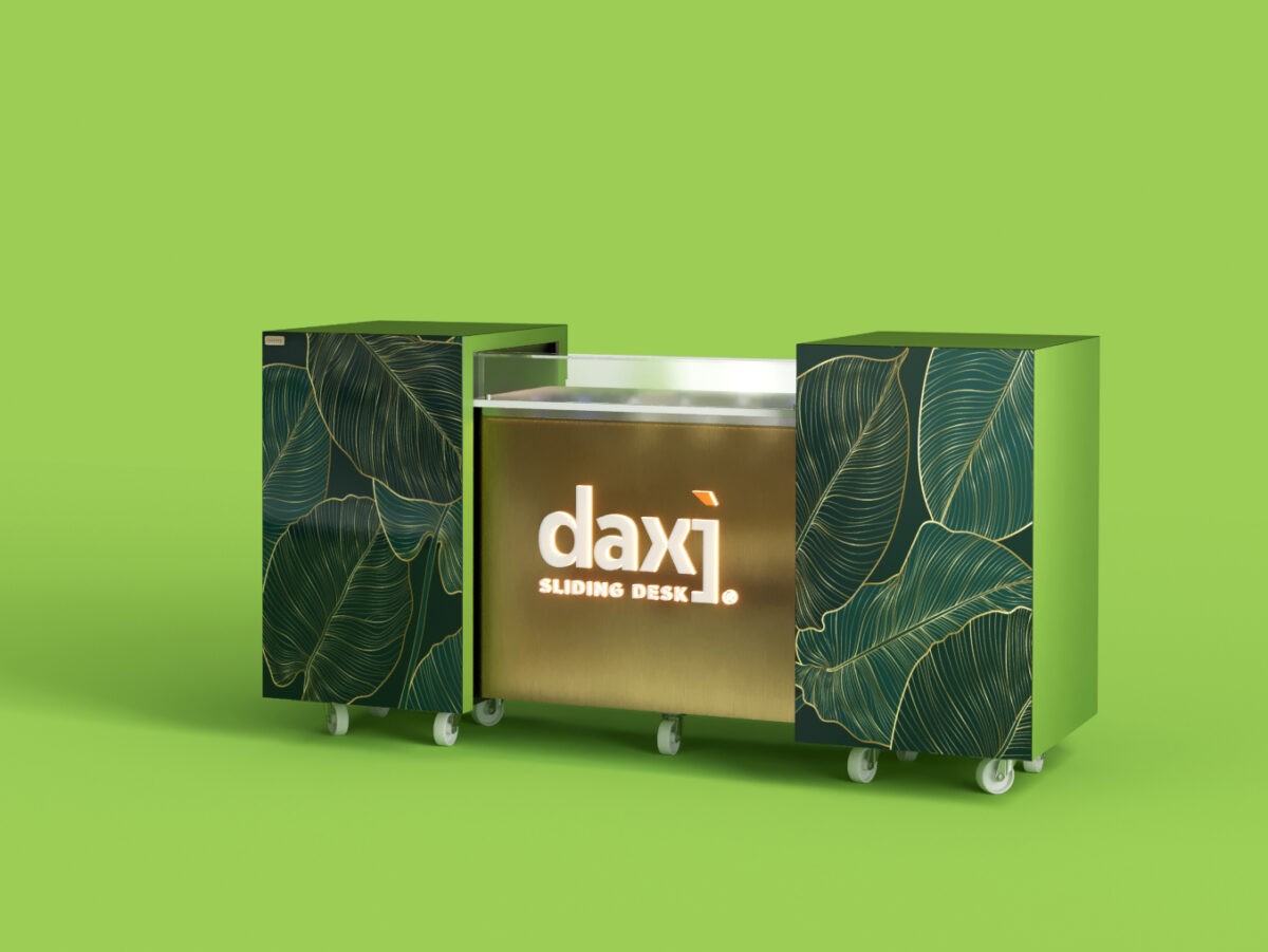 Daxì Sliding Desk is your must-have 2024 business design innovation to revolutionize your workspace