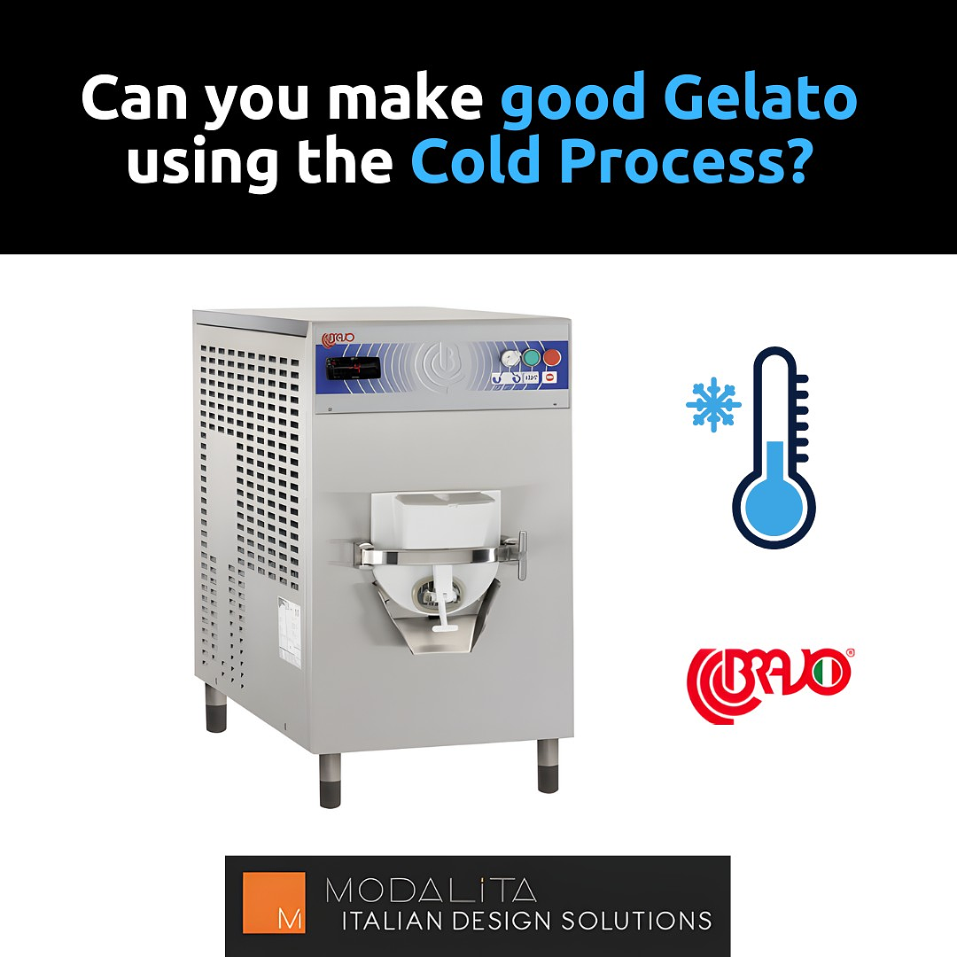 Professional Gelato making tips: can you make good gelato with the cold process?