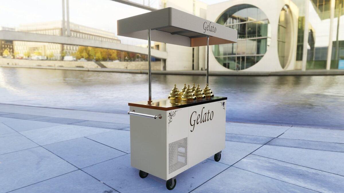 Tekné Italia’s brand new game changing luxury vintage food cart: Ki-One