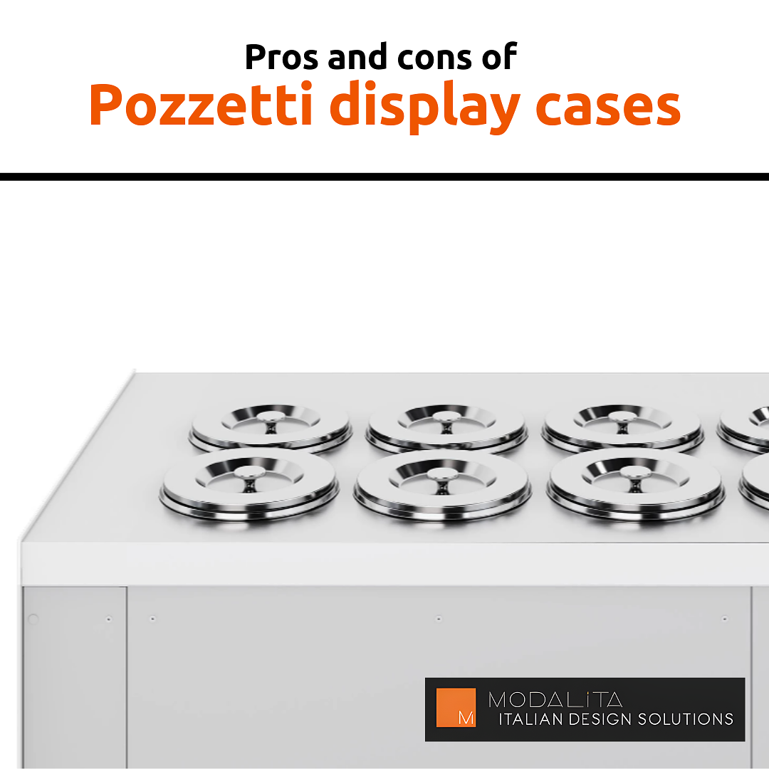POZZETTI gelato display case: is it the best choice or not for your ice cream business?