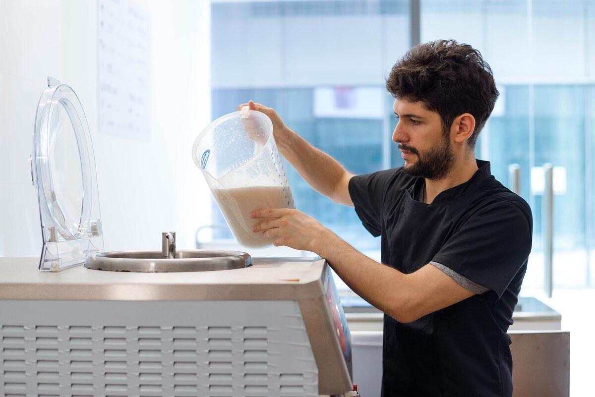 Learn how to make keto-friendly vegan gelato in our one-time-only training class