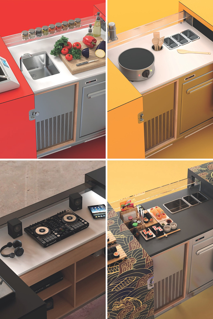 Daxì Sliding Desk is your must-have 2024 business design innovation to revolutionize your workspace