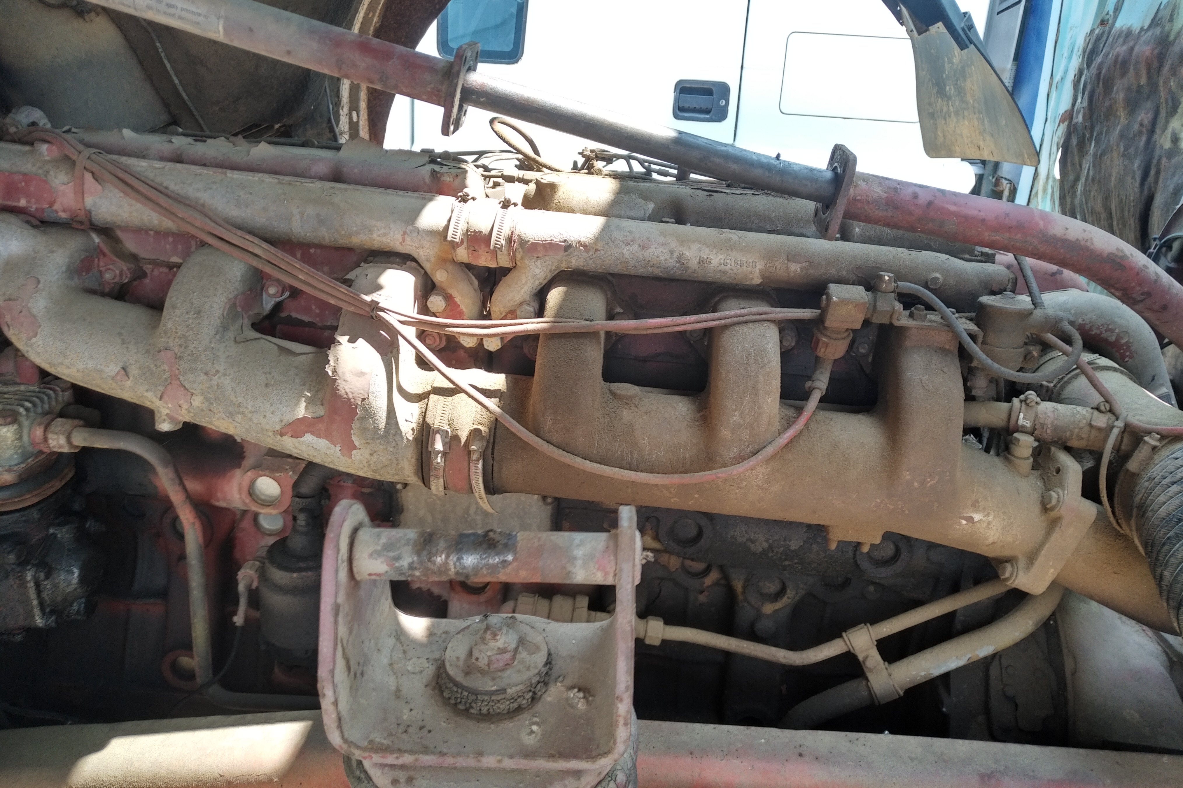 Left hand drive Iveco Turbostar 190-30 10 tyres flatbed truck sold to Lagos - Nigeria.