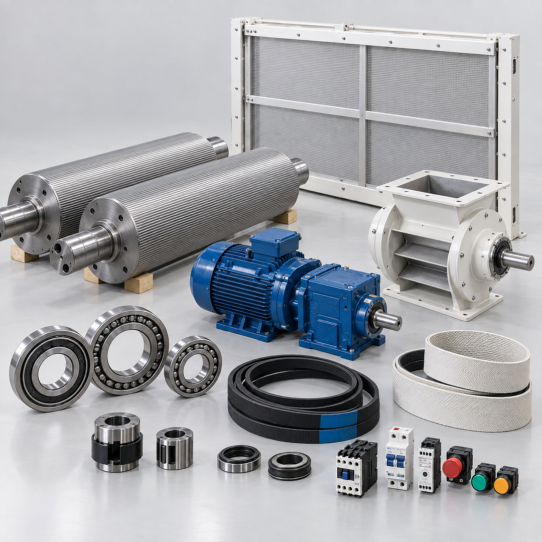 Flour mill spare parts