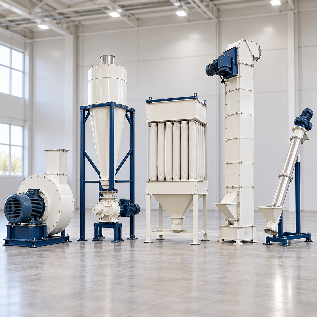 Auxiliary flour mill equipment