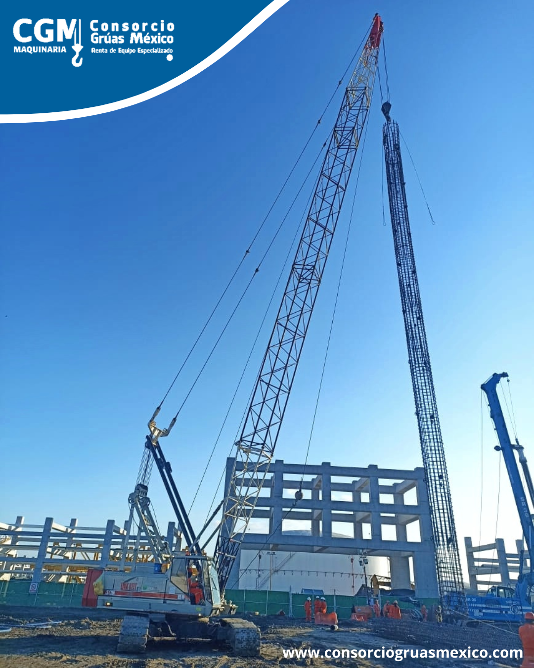 Grúa Estructural Hidráulica Sobre Orugas LINKBELT LS138H  / Crawler crane LINKBELT LS138H