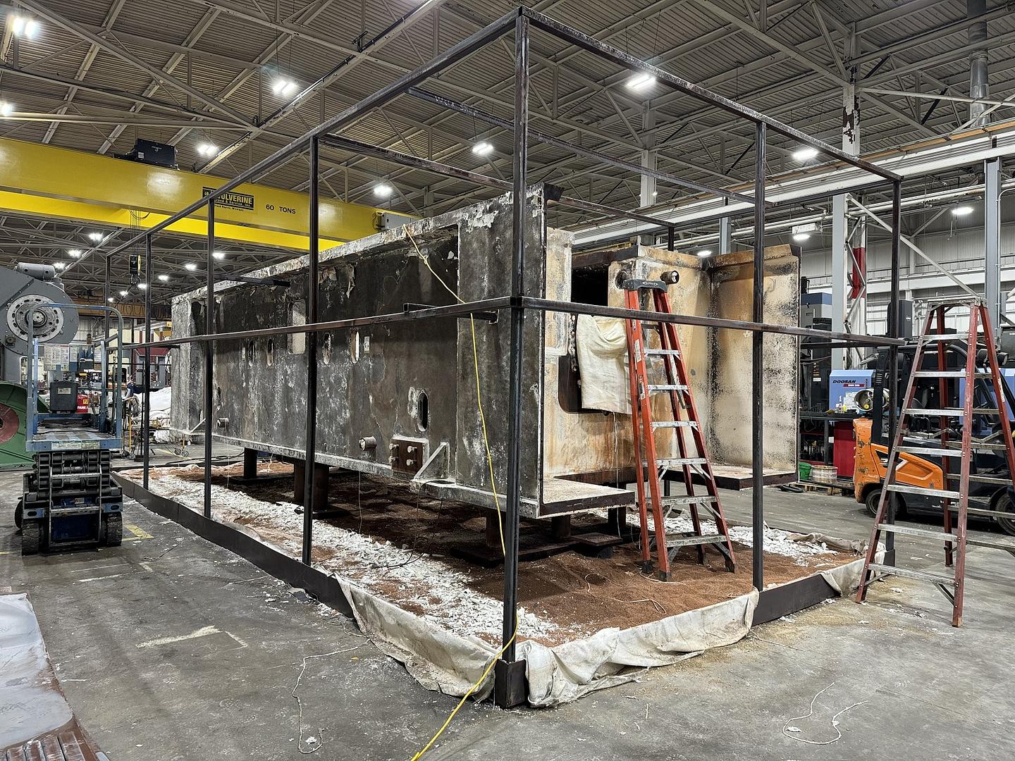 1000 Ton Crown Repair