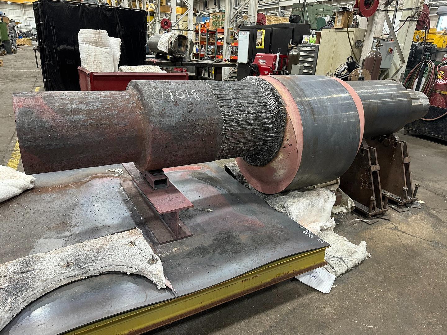 Eccentric Shaft Weld Repair