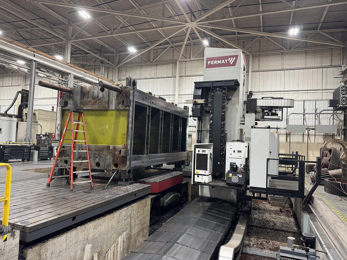 1800 Komatsu Transfer Press Bed & Slide