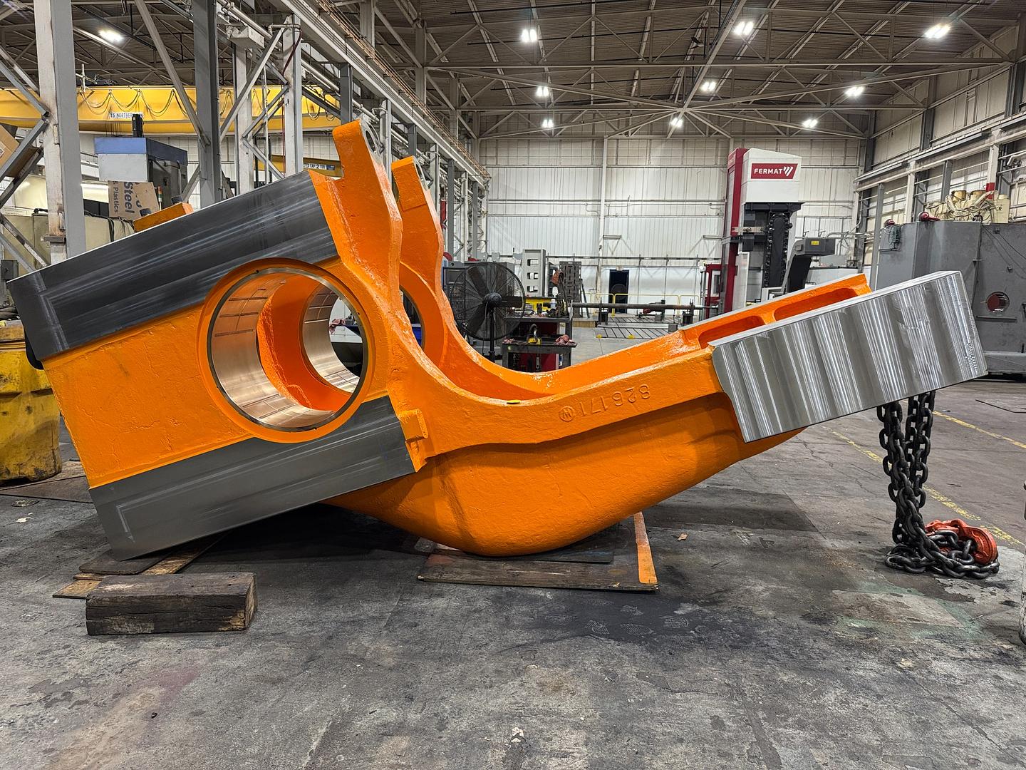 6000 Ton Maxipres Ram Repair