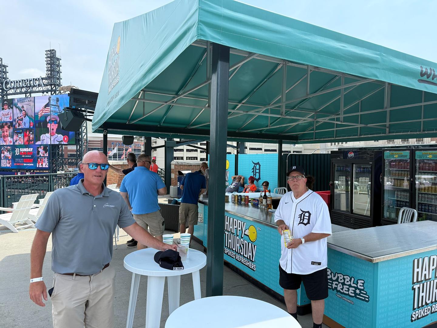 Customer appreciation day at the old ballpark! 