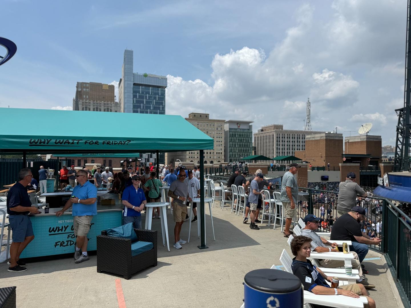 Customer appreciation day at the old ballpark! 