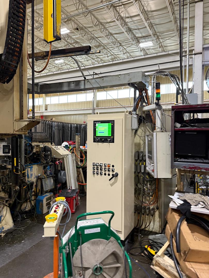 1000 ton Minster press and feedline with transfer intigration with new control -- 