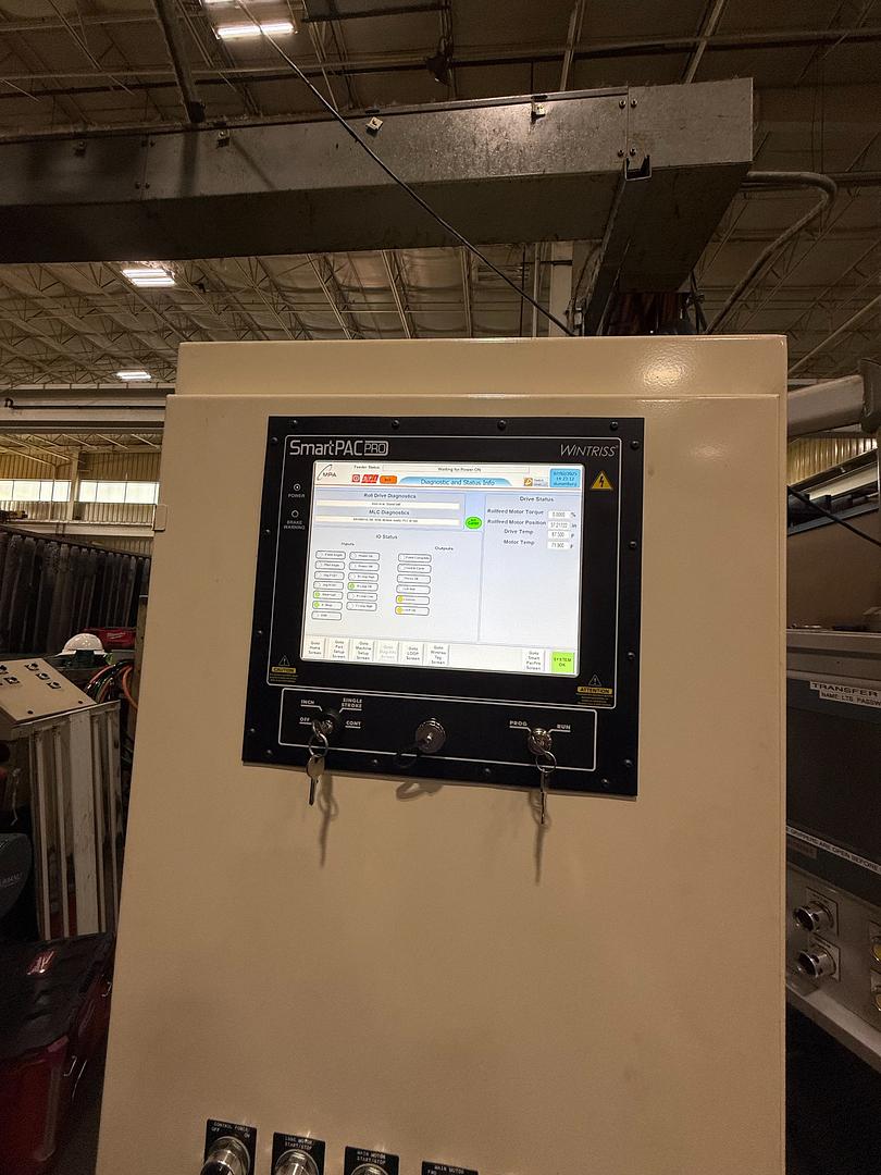 1000 ton Minster press and feedline with transfer intigration with new control -- 