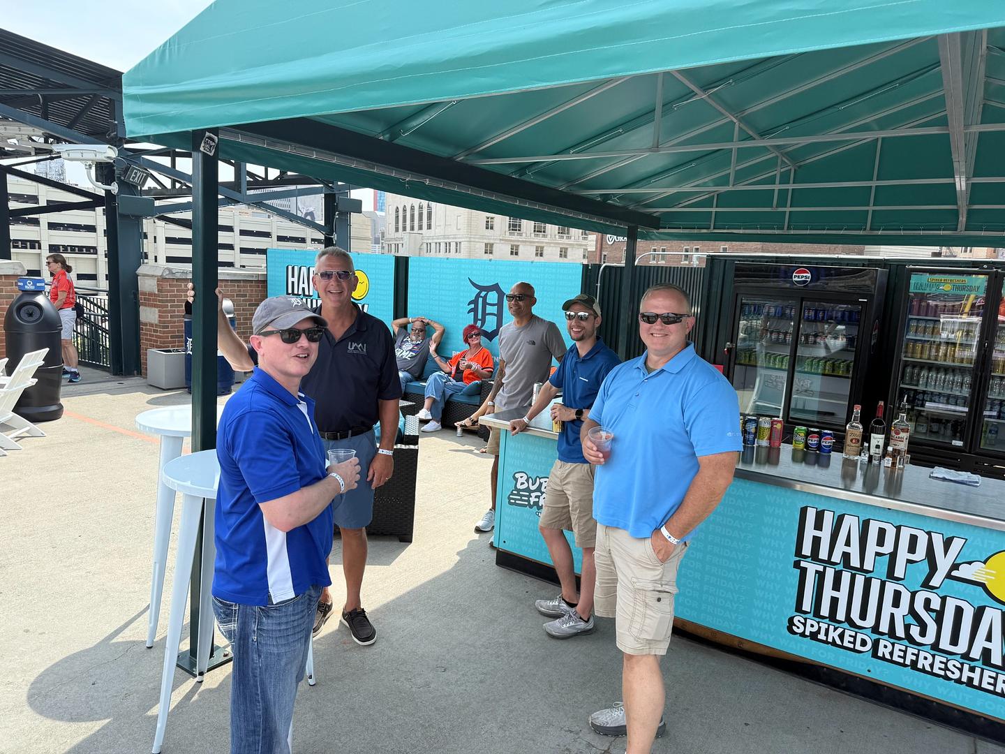 Customer appreciation day at the old ballpark! 