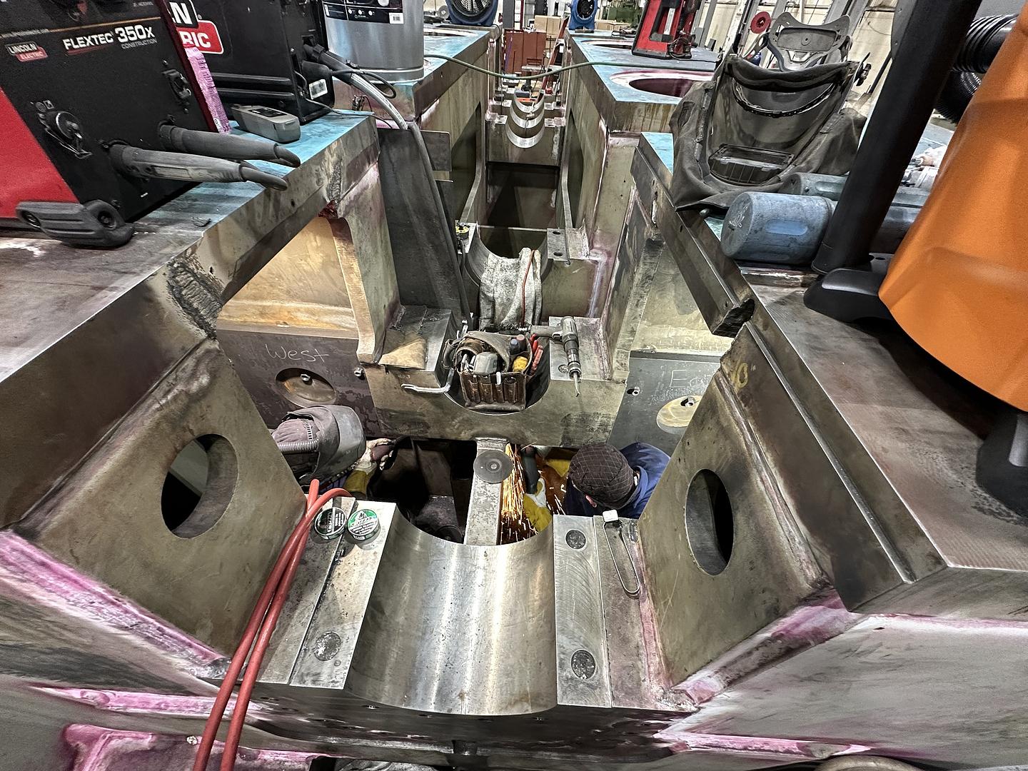 1000 Ton Crown Repair