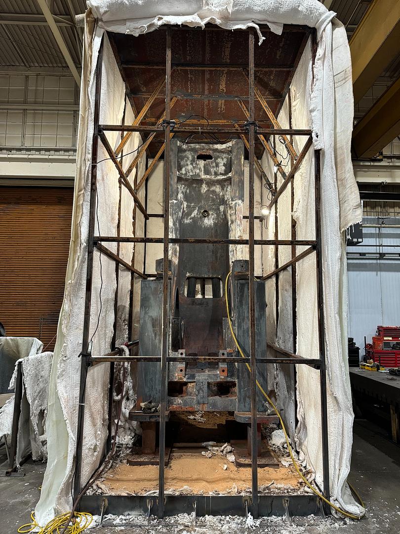 6000 Ton Maxipres Ram Repair