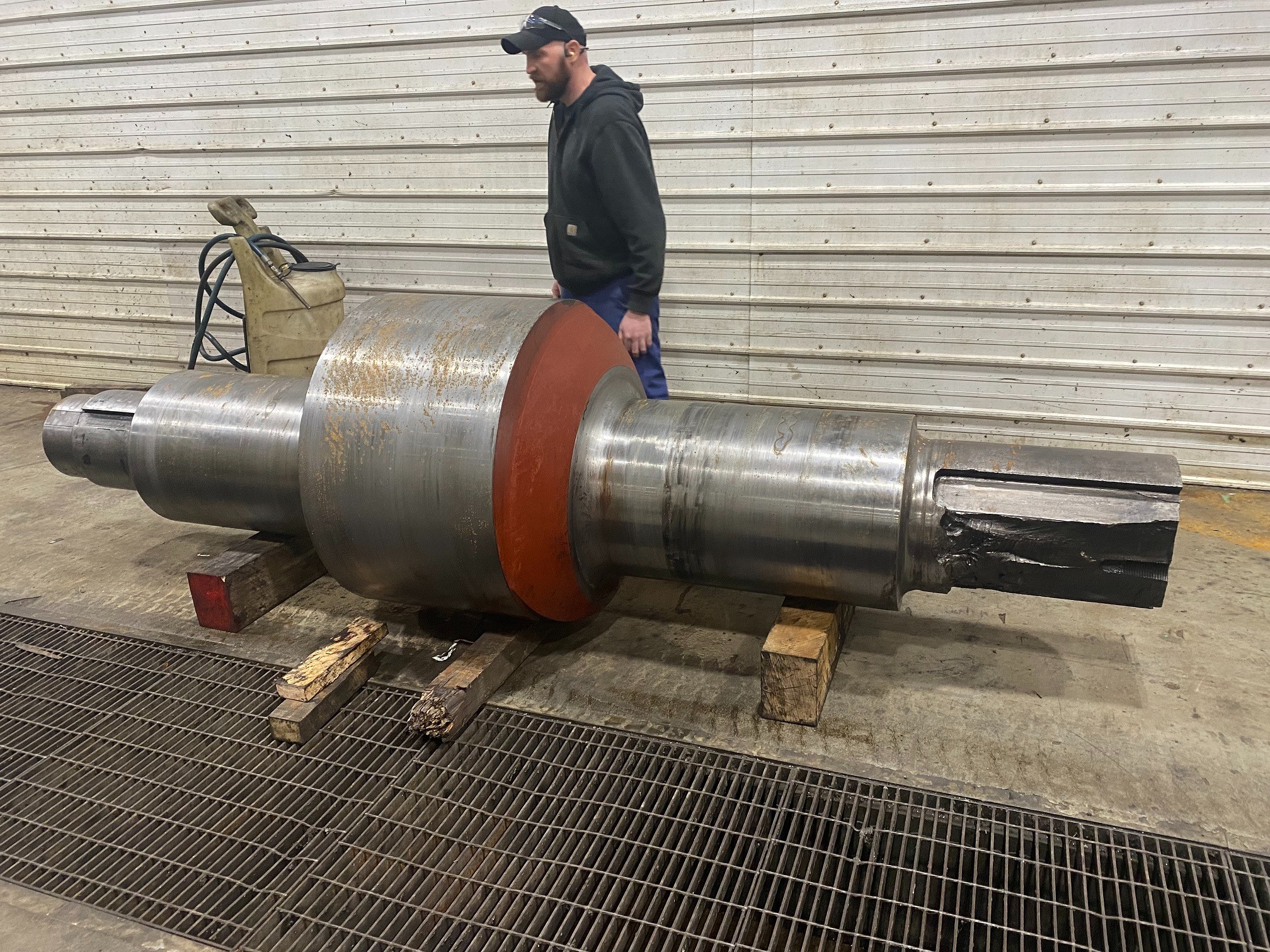 Eccentric Shaft Weld Repair