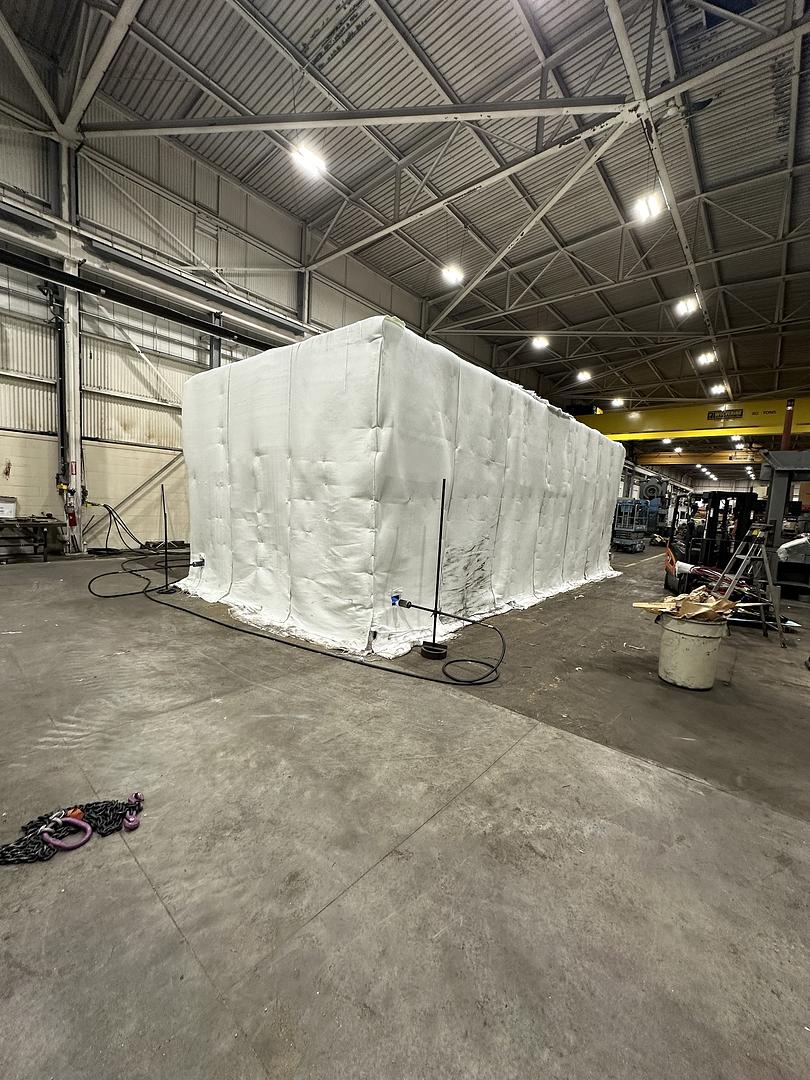 1000 Ton Crown Repair