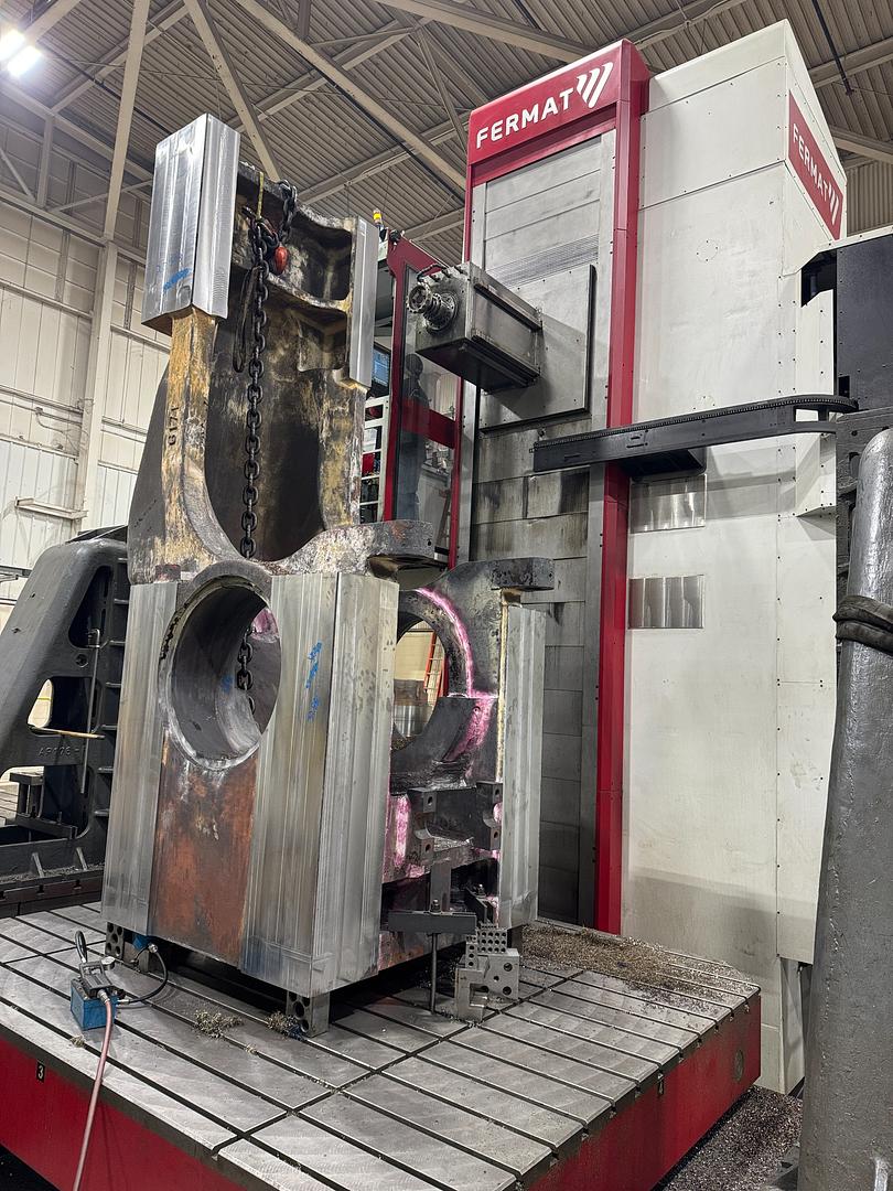 6000 Ton Maxipres Ram Repair