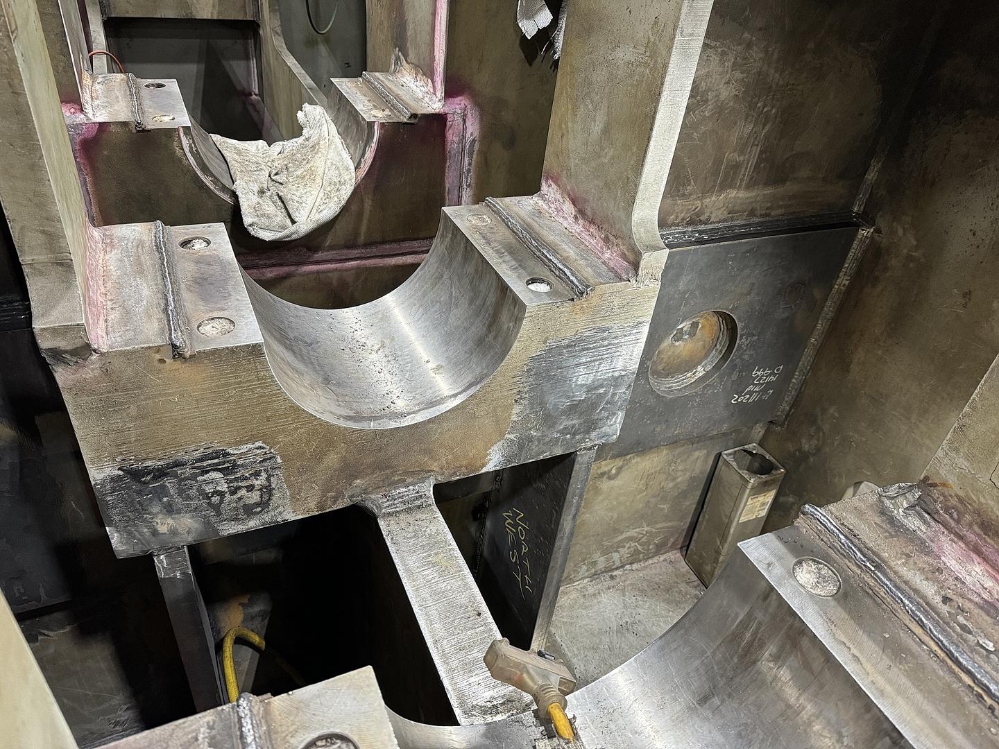 1000 Ton Crown Repair