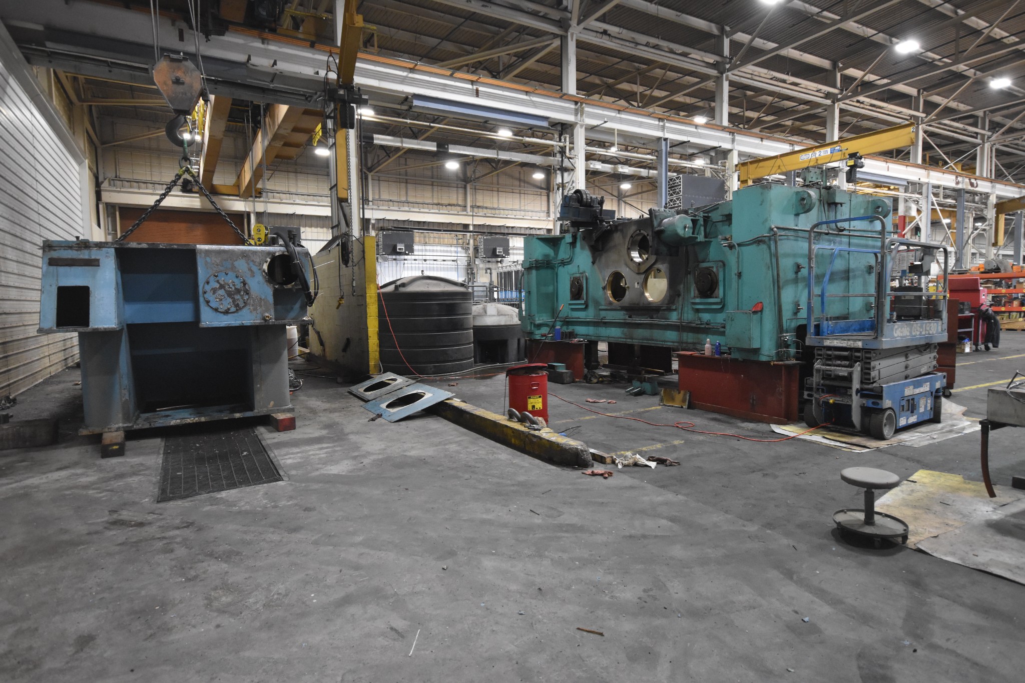 Verson 800 Ton Press Repairs