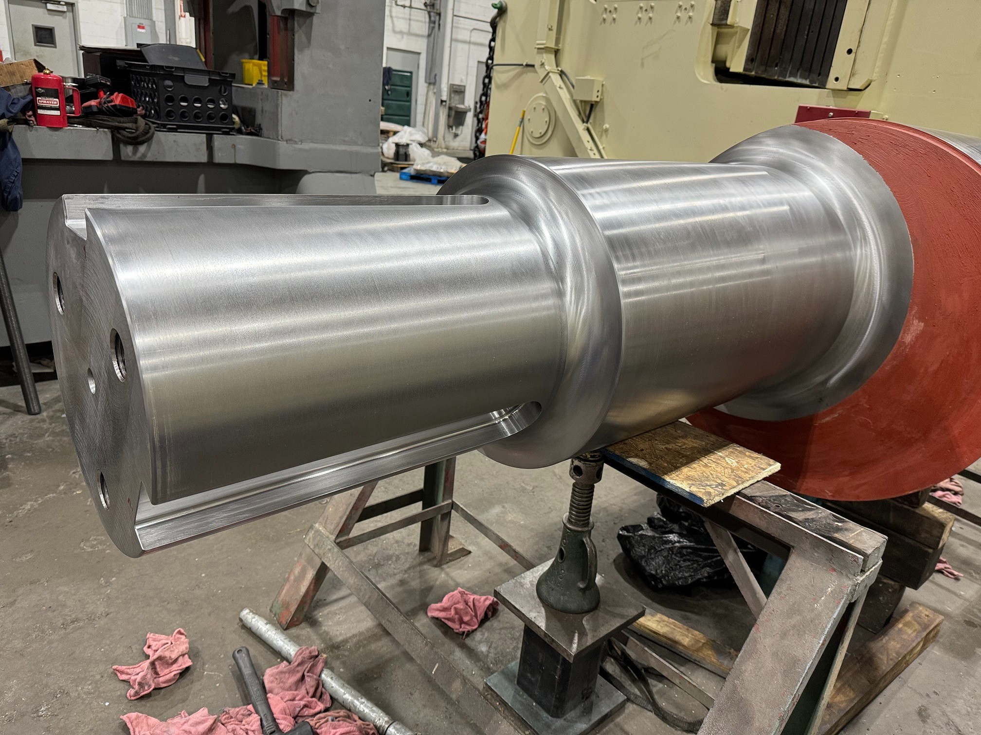 Eccentric Shaft Weld Repair