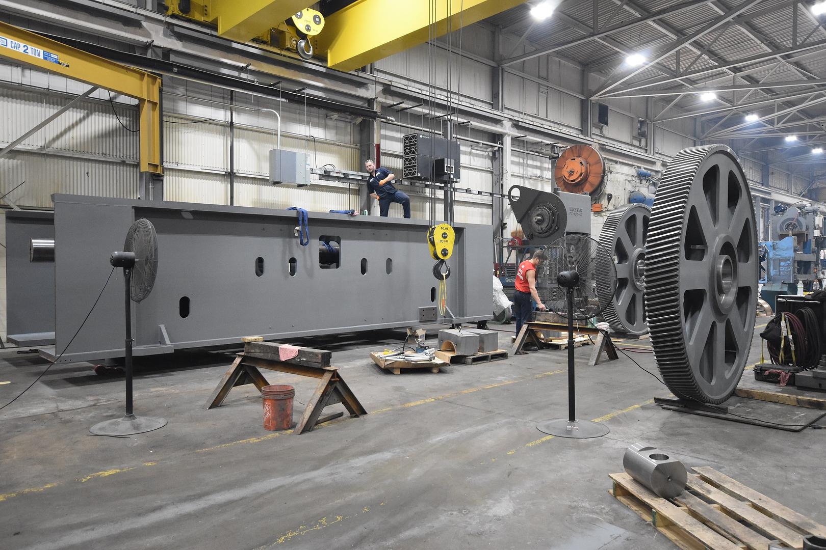 1000 Ton Crown Repair