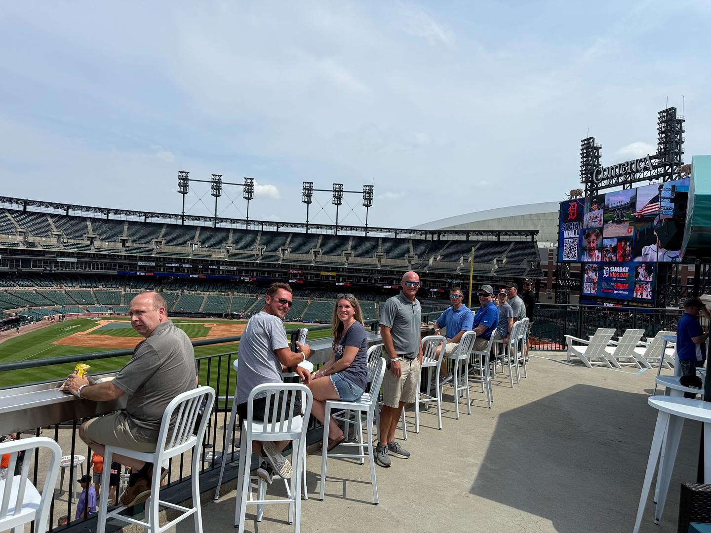 Customer appreciation day at the old ballpark! 