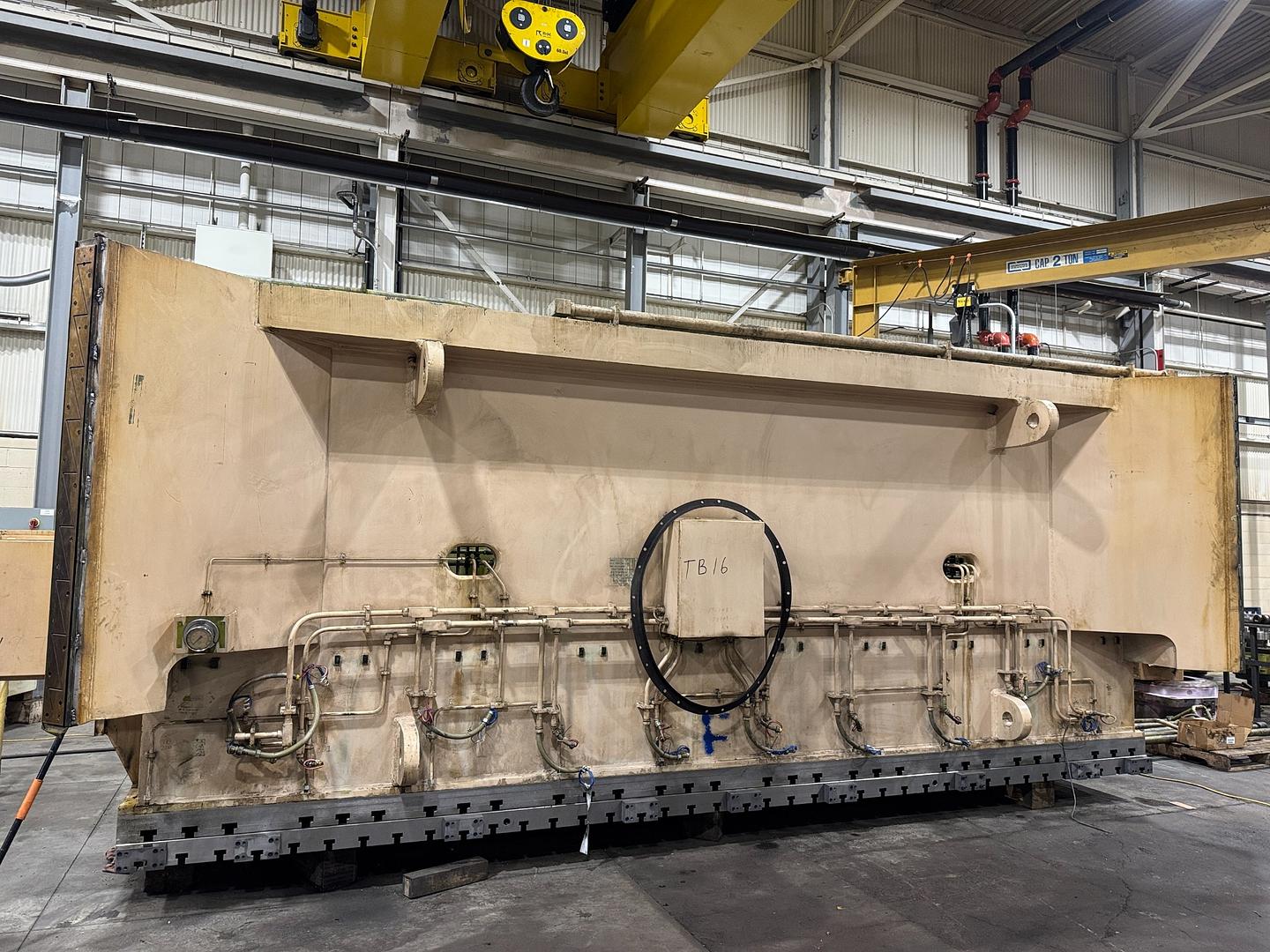 1800 Komatsu Transfer Press Bed & Slide